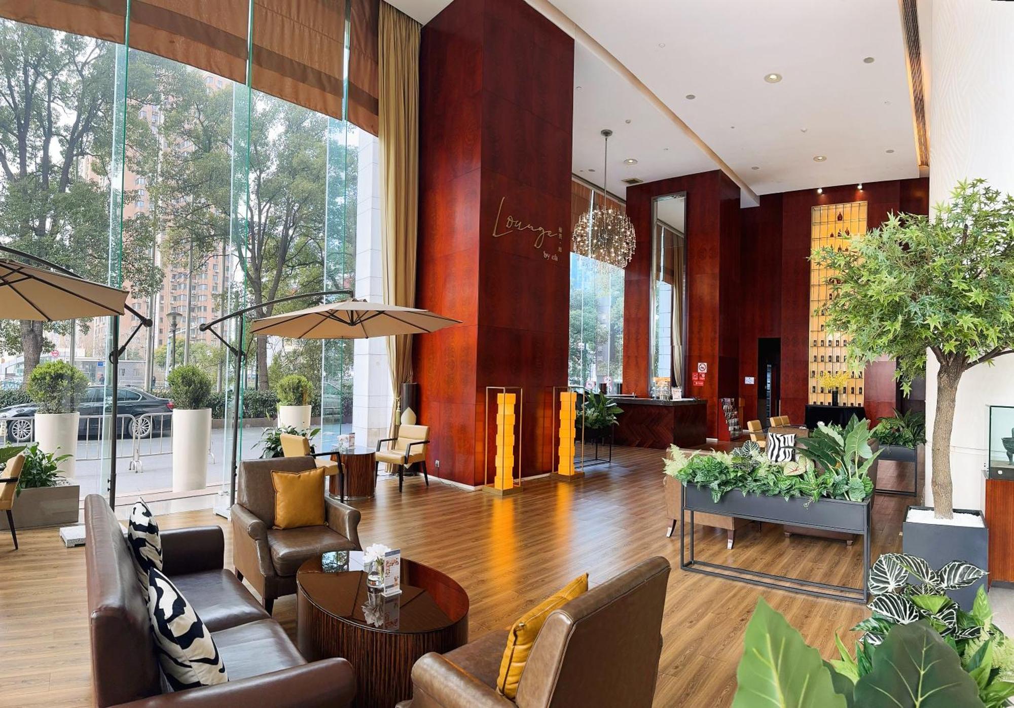 The Eton Hotel Şanghay Dış mekan fotoğraf
