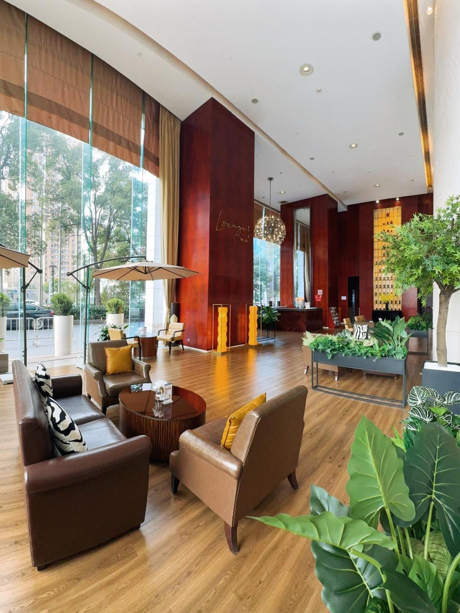 The Eton Hotel Şanghay Dış mekan fotoğraf